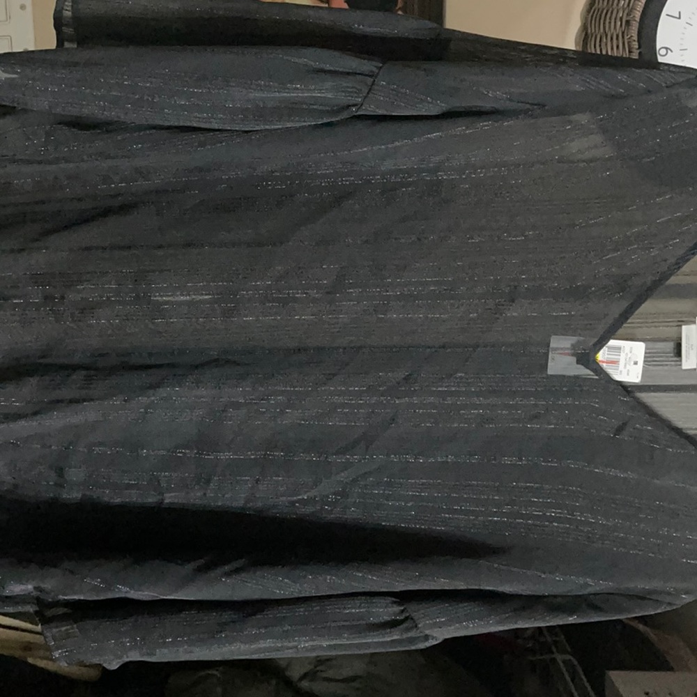 Black dress top NWT